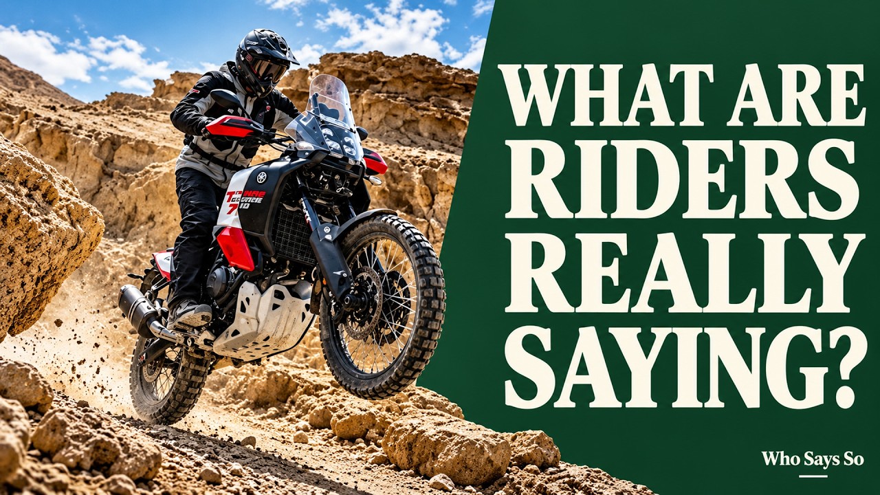 Video thumbnail for I Analysed the Yamaha Ténéré 700 Comments Before Buying One
